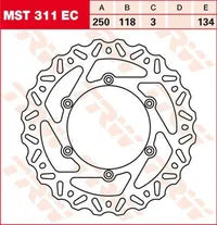 Fantic XE 125 [2024] - Flame Series Schwimmende Bremsscheibe – Bild 11