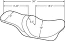harley davidson flhr [DRAG SPECIALITÁS] – Predator 2-Up Seat-4