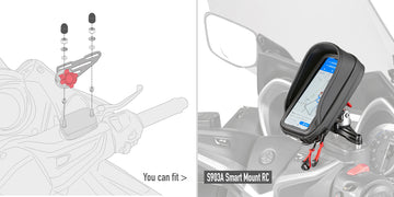 Kawasaki Ninja 400 [2018–2022] – Montagekit für Smart Mount RC S903A
