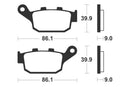 Honda CMX 1100 Rebel SC83 [2021–2026] - Szinterezett fém fékbetétek-2
