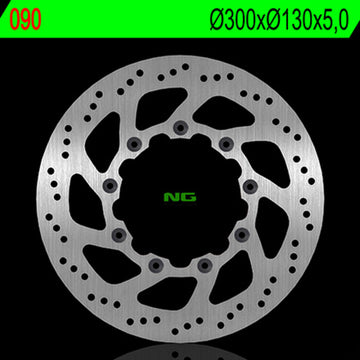 Kawasaki Kle 500 [NG BRAKE DISC] - kerek merev féktárcsa
