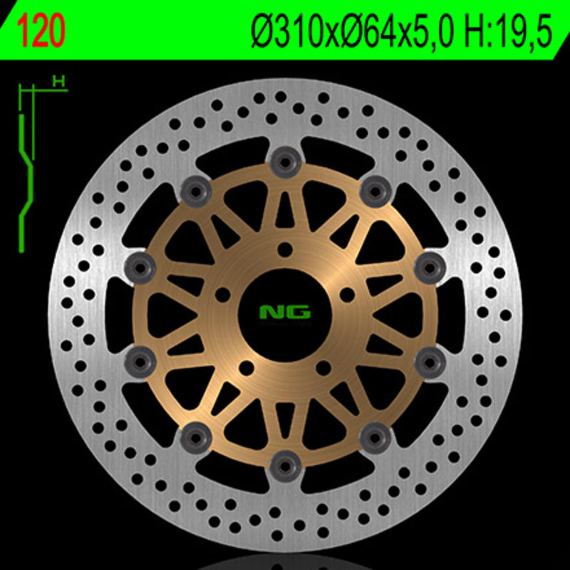 Suzuki Gsf 400 [NG BRAKE DISC] - kerek lebegő féktárcsa