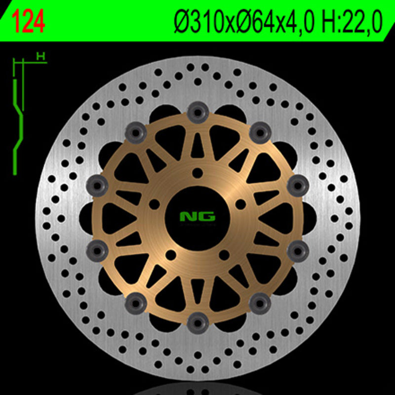 Suzuki Gsx-R 750 [NG BRAKE DISC] - kerek lebegő féktárcsa