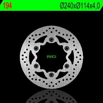 Honda Cbf 125 [NG BRAKE DISC] - kerek merev féktárcsa