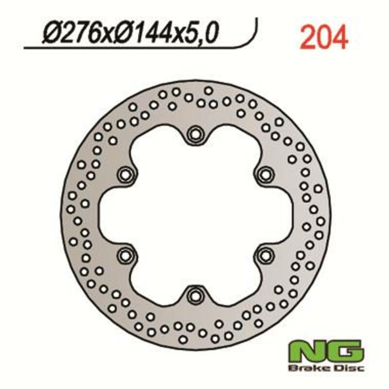 Honda Xlv 750 [NG BRAKE DISC] - kerek merev féktárcsa