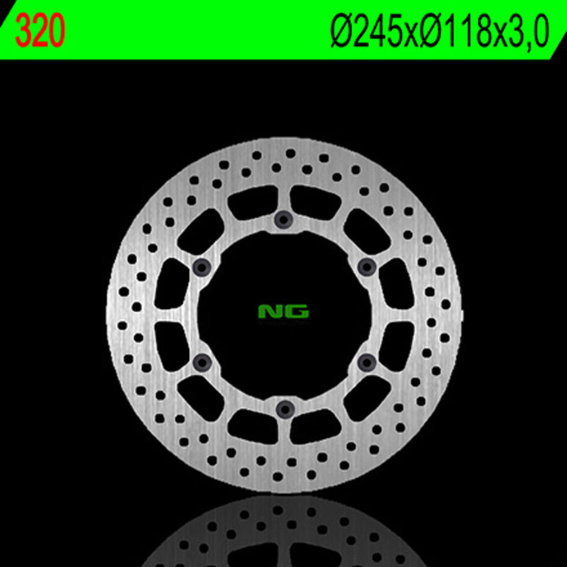 Yamaha Yz 426 [NG BRAKE DISC] - kerek merev féktárcsa