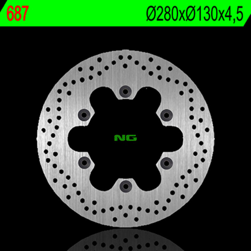 Kawasaki Gpz 1100 [NG BRAKE DISC] - kerek merev féktárcsa