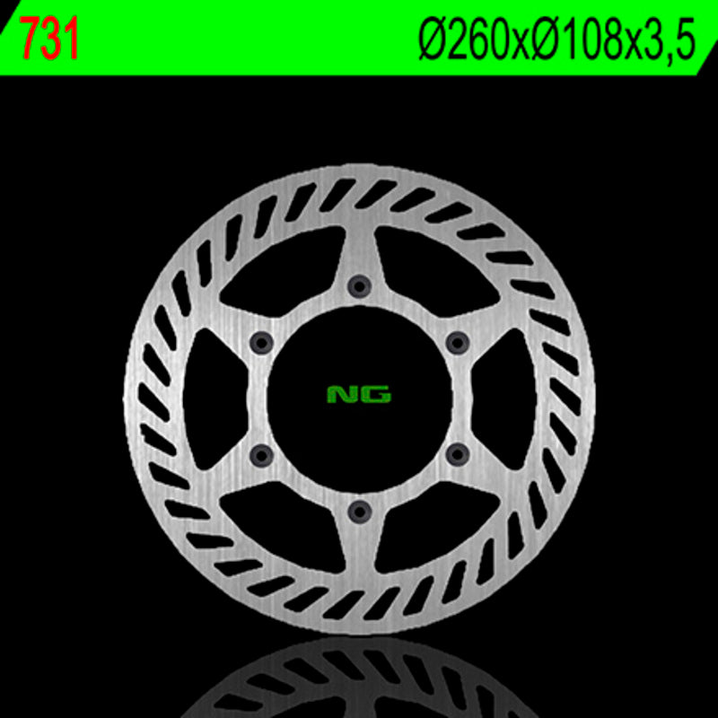 Gas Gas Ec 200 [NG BRAKE DISC] - kerek merev féktárcsa