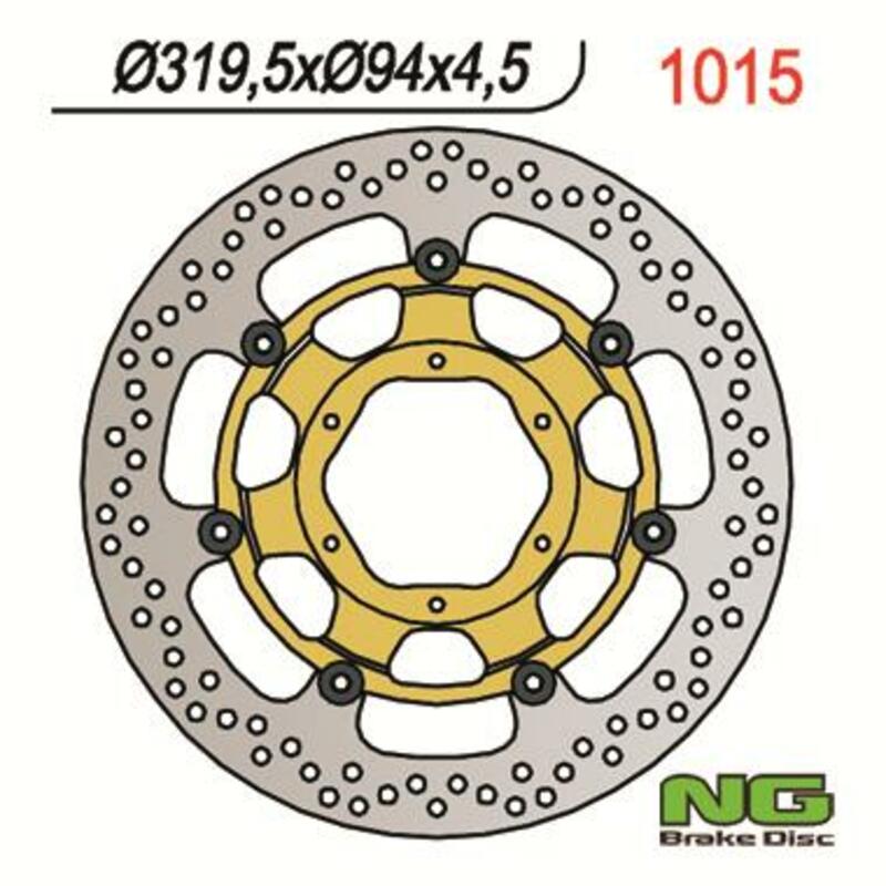Honda Vtr 1000 Sp 1 [NG BRAKE DISC] - kerek lebegő féktárcsa