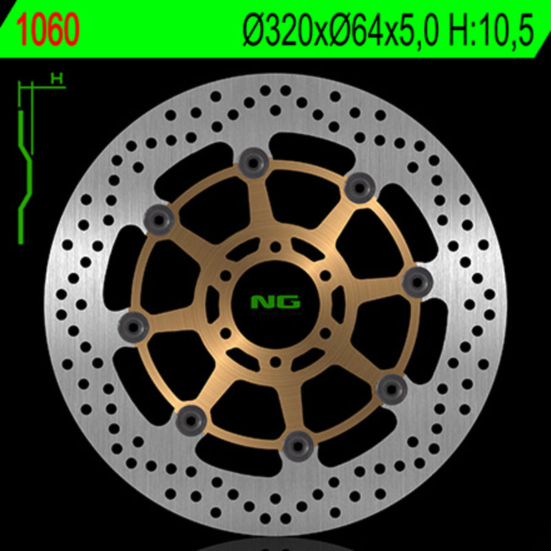 Ducati S 620 [NG BRAKE DISC] - kerek lebegő féktárcsa