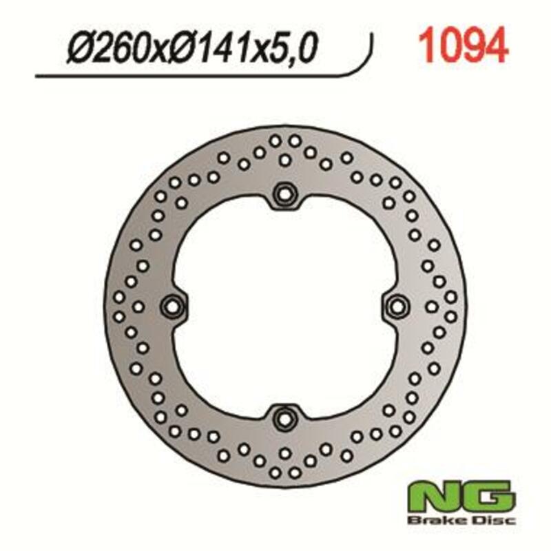 Suzuki V-Strom 650 [NG BRAKE DISC] - kerek merev féktárcsa