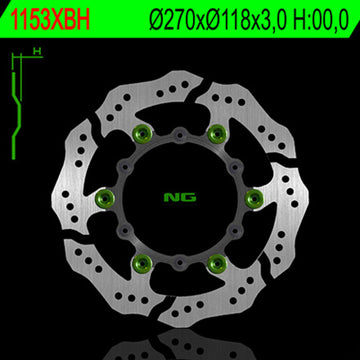Yamaha Yz 426 [NG BRAKE DISC] - Wave lebegő féktárcsa