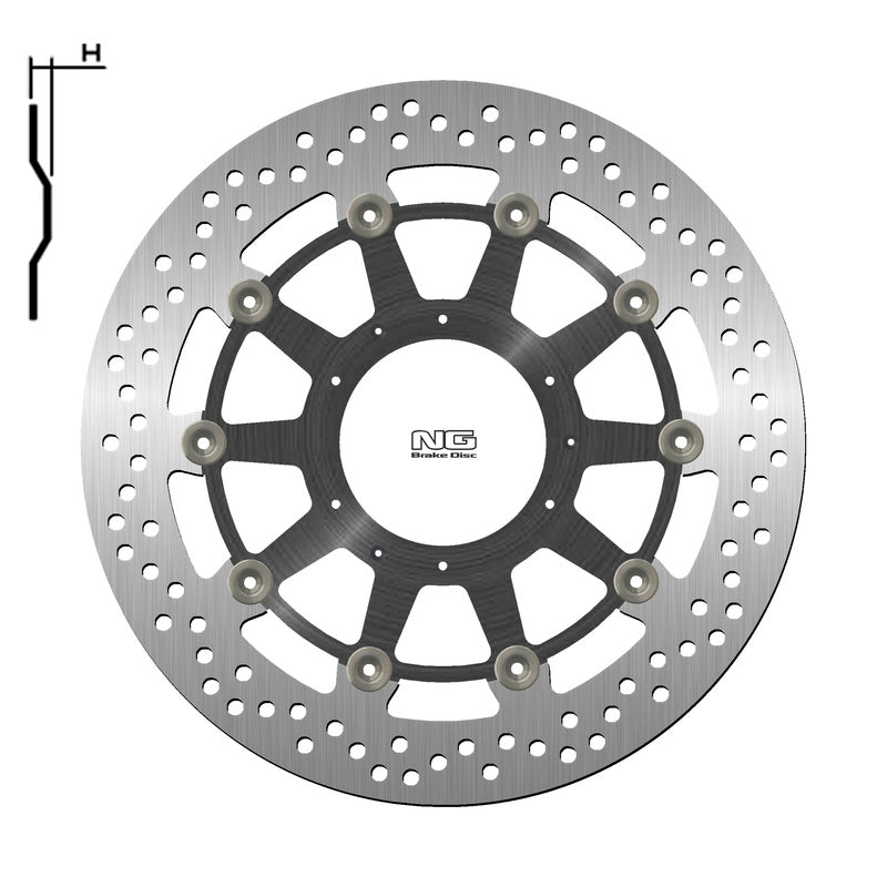 Honda Xl 1000 V Varadero Abs [NG BRAKE DISC] - kerek lebegő féktárcsa