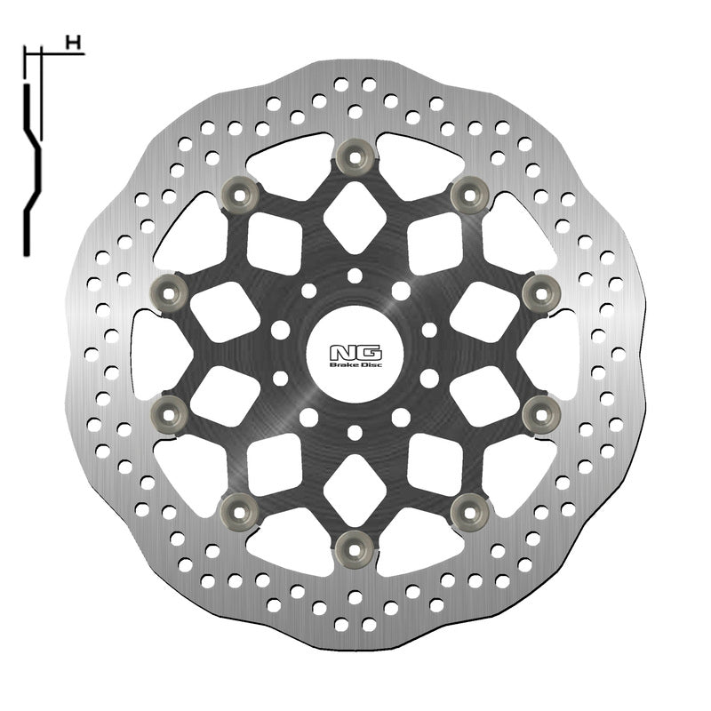 Ktm 790 Duke [NG BRAKE DISC] - Wave lebegő féktárcsa
