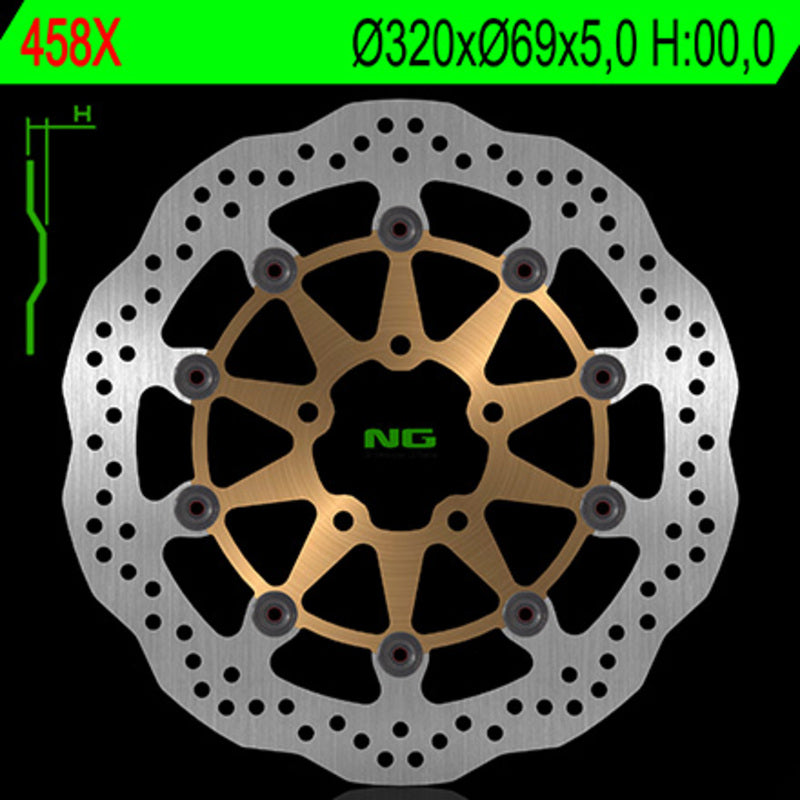 Suzuki Tl 1000 [NG BRAKE DISC] - Wave lebegő féktárcsa