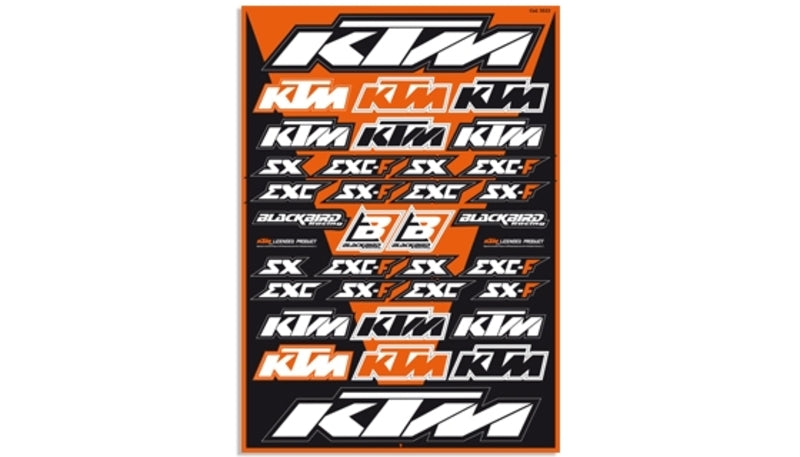 KTM ER 600 LC4 [BLACKBIRD] - Univerzális matricakészlet