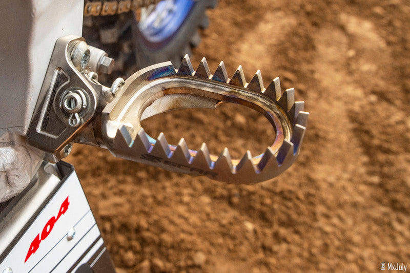 Yamaha Yz 426 [SCAR] - öntisztító titán lábtartók