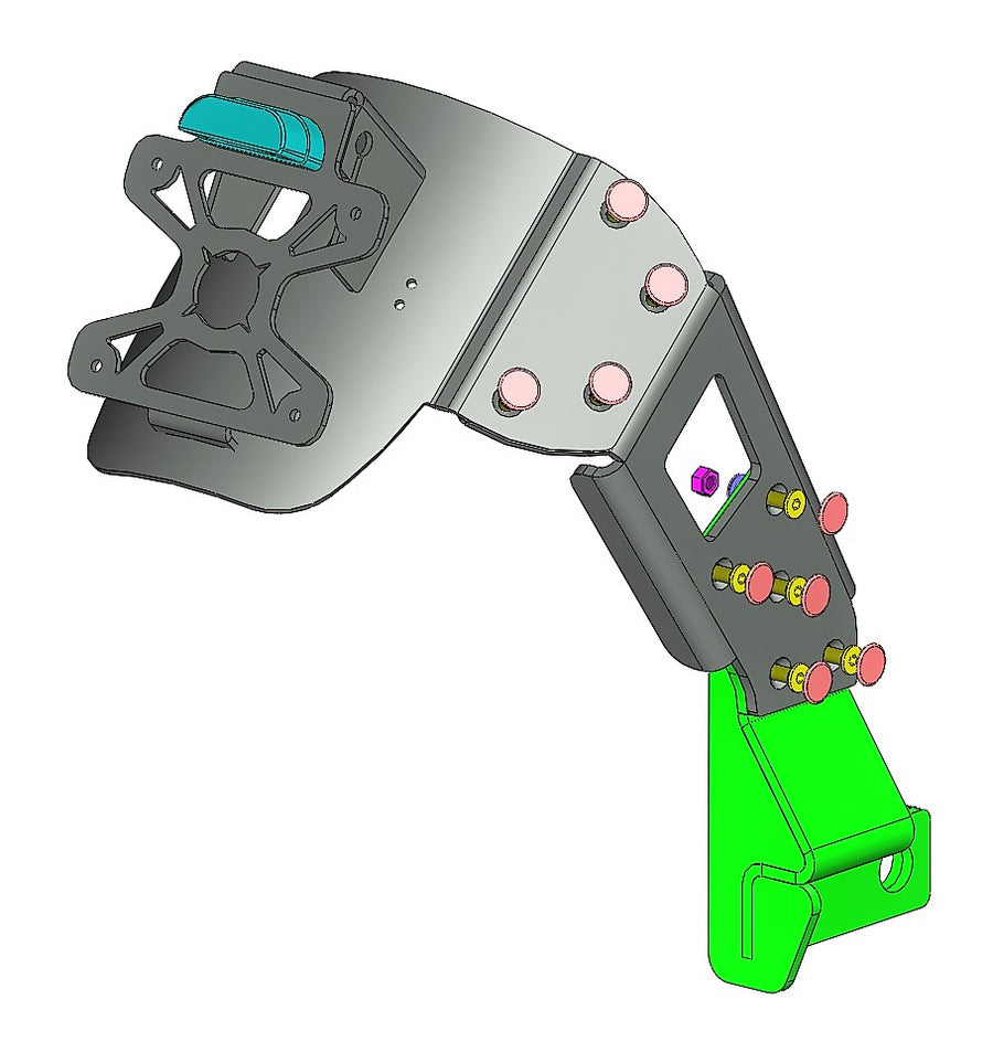 Honda CBR 650 F ABS RC96 [2017-2019] - NUMMERNHALTER ACCESS DESIGN HONDA CB650F