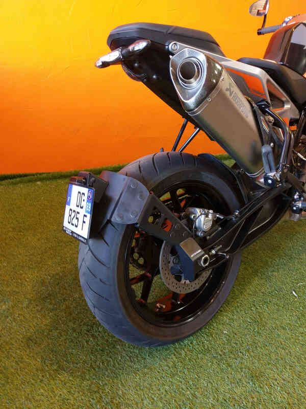 Ktm 890 Duke R [ACCESS DESIGN] - rendszámtábla tartó kerékmagasságban fekete KTM Duke 790/890