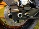 Ktm 790 Duke [ACCESS DESIGN] - rendszámtábla tartó kerékmagasságban fekete KTM Duke 790/890