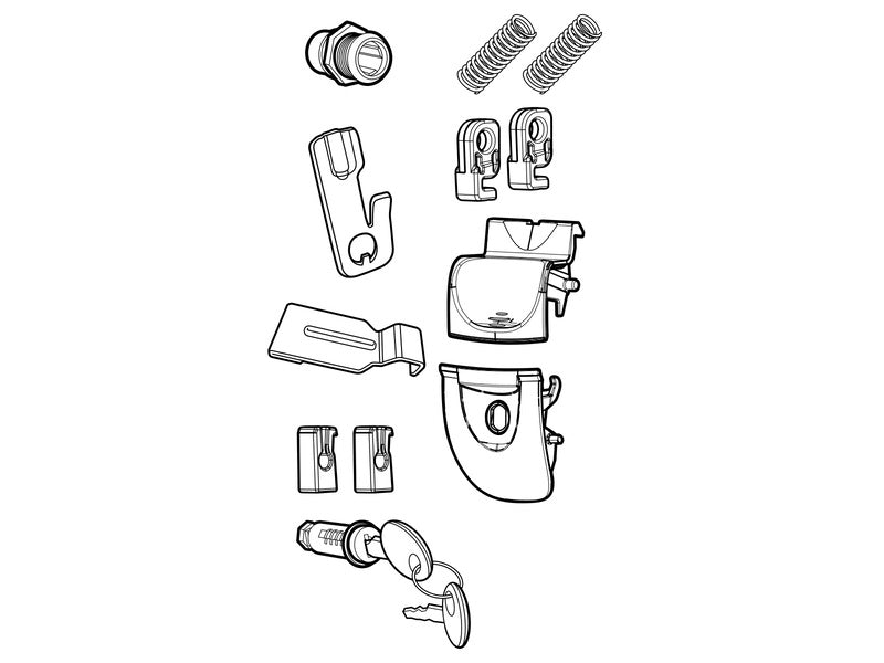 [SHAD] - SH33 zárszerkezet