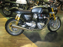 Triumph Thruxton 1200 [ACCESS DESIGN] - rendszámtábla tartó kerékív fekete Triumph Thruxton 1200