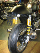 Triumph Thruxton 1200 [ACCESS DESIGN] - rendszámtábla tartó kerékív fekete Triumph Thruxton 1200