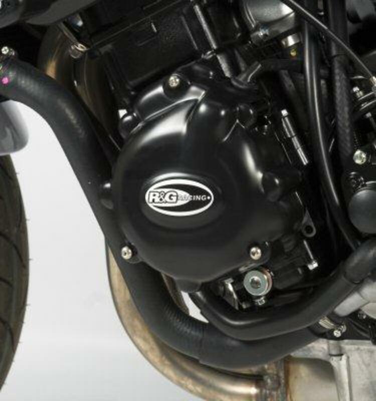 Suzuki GSX-S 750 ABS [2018] - Bal oldali forgattyúházfedél védő fekete Suzuki GSR600/750