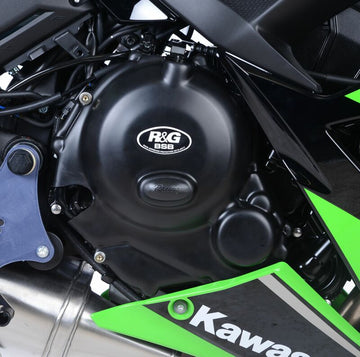 Kawasaki NINJA 650 [2024] – Race Series forgattyúházburkolat védő jobb oldali fekete Kawasaki