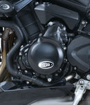 Triumph DAYTONA 675 ABS [2013-2017] - Bal oldali forgattyúház burkolat védő fekete Triumph