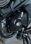 Kawasaki Z 800 Z800A [2013-2016] - Bal oldali forgattyúház védőburkolat fekete Kawasaki Z800