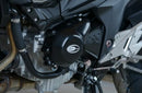 Kawasaki Z 800 Z800A [2013-2016] - Bal oldali forgattyúház védőburkolat fekete Kawasaki Z800