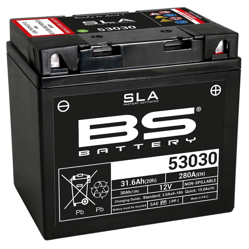 Moto Guzzi California 2 Vt 1000 [BS BATTERY] – SLA karbantartásmentes akkumulátor gyárilag aktiválva – 53030
