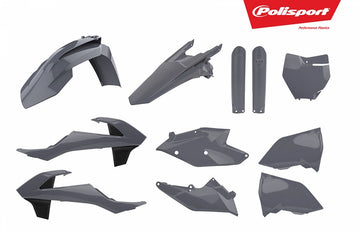 KTM 150 SX [2016-2018] - Plastik-Kits Nardo-grau KTM SX/SX-F