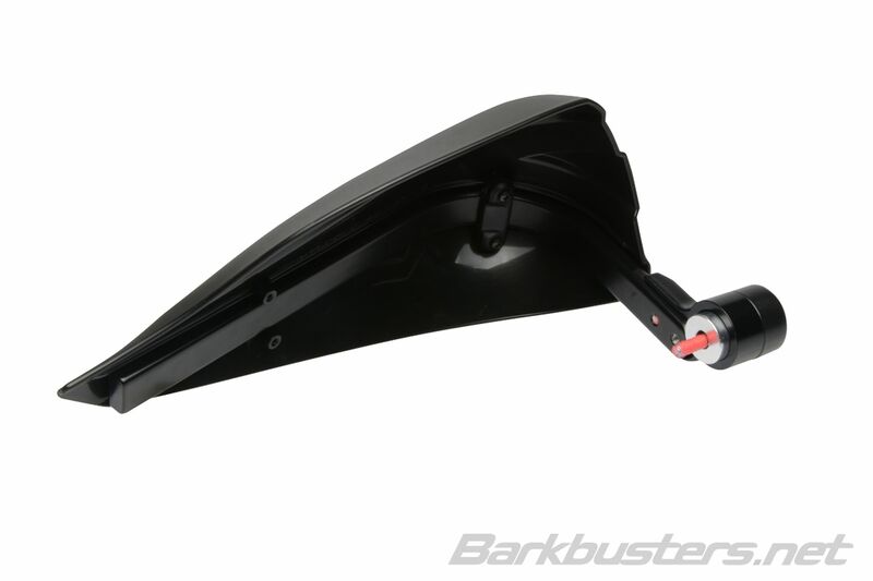 Ktm Duke 390 [BARKBUSTERS] - Storm Hanguads készlet, egypontos bilincs rögzítő-kormányvég fekete