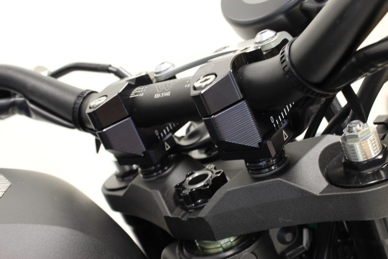 Indian Ftr 1200 [GILLES] - 2DGT állítható kormányrúd tartók fekete indiai FTR1200