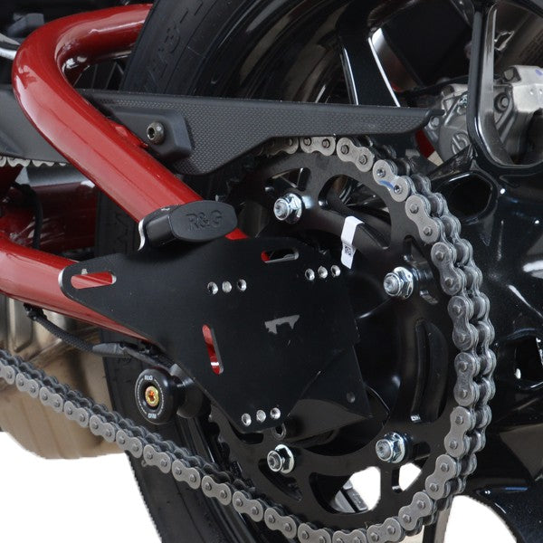 Indian FTR 1200 A 2 [2020-2021] - Rendszámtartó (oldalsó) - kis tányér - Fekete indiai FTR 1200