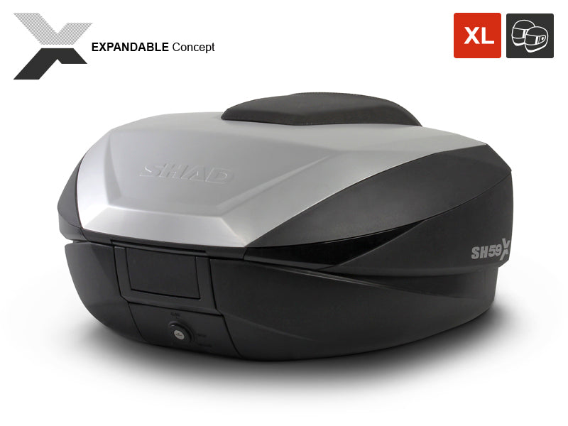 Yamaha X-Max 300 Tech Max + [SHAD] - SH59X alumínium felsőház