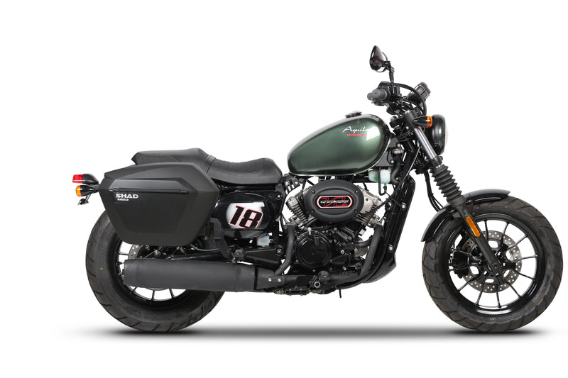 [SHAD] - 3P rögzítési rendszer (oldalsó) - Hyosung GV125 Aquila 2018 -2023