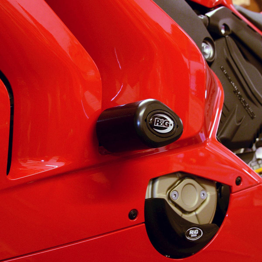 Ducati Panigale V4 R [2019-2024] – Aero Crash Pads fekete Ducati Panigale V4