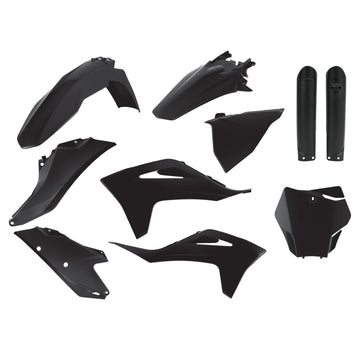 GAS GAS MC 125 [2021-2023] - Plastik-Kit Schwarz GasGas MC