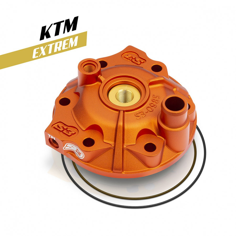 KTM 300 EXC TPI SIX Days [2018-2022] – Erőteljesítményű hengerfej- és betétkészlet, nagy tömörítés – narancssárga KTM/Husqvarna