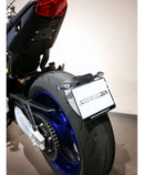 Yamaha MT-09 A2 [2022-2023] - Rendszámtábla tartó HOZZÁFÉRÉS TERVEZÉS Nyallókerék fekete