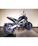Yamaha MT-09 A2 [2022-2023] - Rendszámtábla tartó HOZZÁFÉRÉS TERVEZÉS Nyallókerék fekete