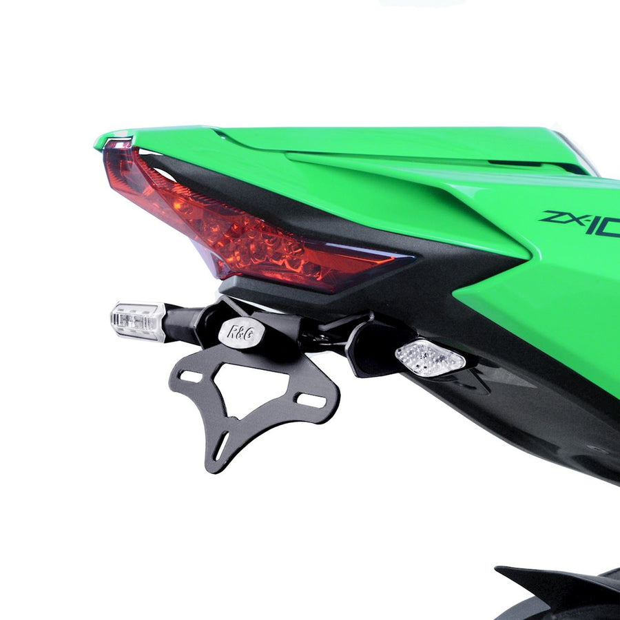 Kawasaki Ninja ZX-10R [2021-2026] - Rendszámtábla tartó - Fekete Kawasaki Ninja ZX-10R/RR
