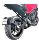 Yamaha Tracer 9 [ACCESS DESIGN] - "kerékre szerelhető" rendszámtábla tartó fekete - Yamaha MT-09 Tracer/GT