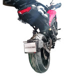 Yamaha Tracer 9 [ACCESS DESIGN] - "kerékre szerelhető" rendszámtábla tartó fekete - Yamaha MT-09 Tracer/GT