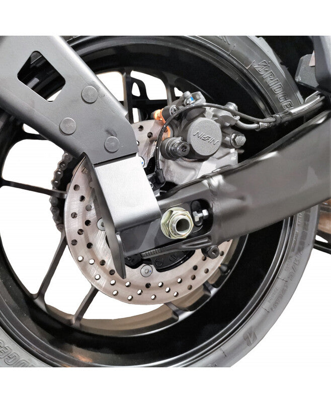 Yamaha Tracer 9 [ACCESS DESIGN] - "kerékre szerelhető" rendszámtábla tartó fekete - Yamaha MT-09 Tracer/GT