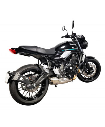 Kawasaki Z 650 [BELÉPŐ TERVEZÉS] - "kerékre szerelhető" rendszámtábla tartó - Fekete Kawasaki Z650RS