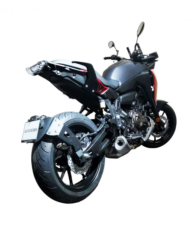 Yamaha Tracer 700 [BELÉPŐ TERVEZÉS] - "Kerekre szerelhető" rendszámtábla tartó fekete - Yamaha MT-07 Tracer